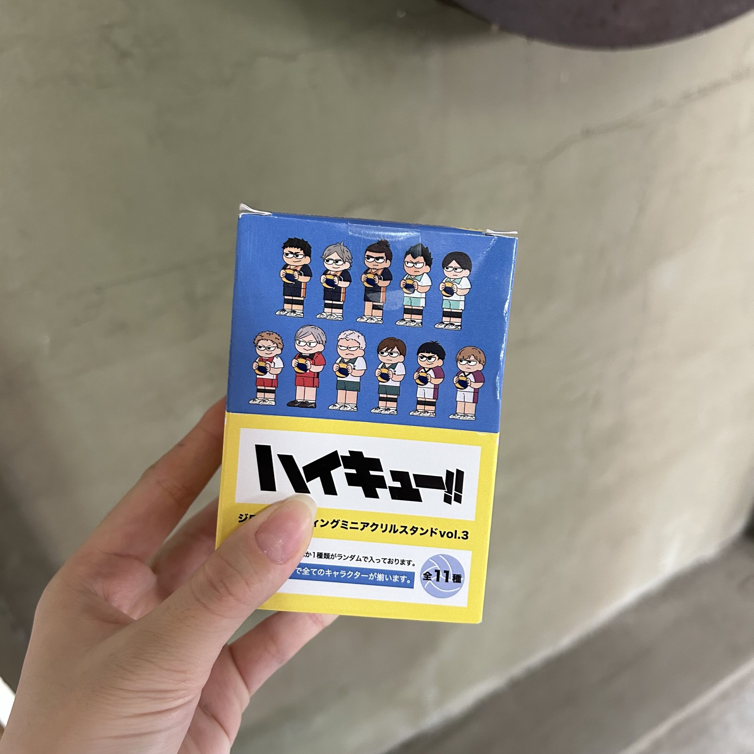 現貨★排球少年★排球PLAZA限定厭世臉立牌-抱盒