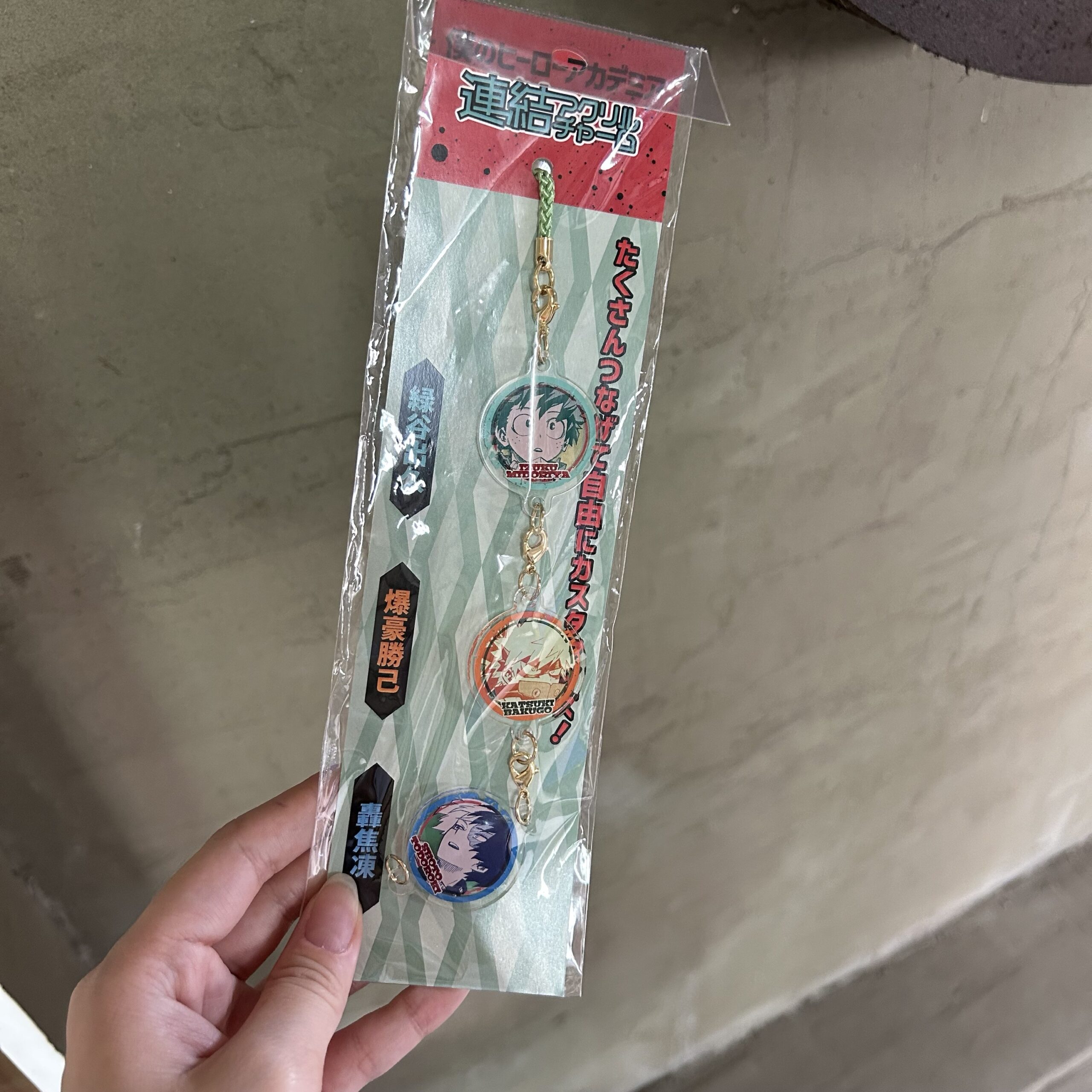 現貨★我的英雄學院★三連原畫吊飾