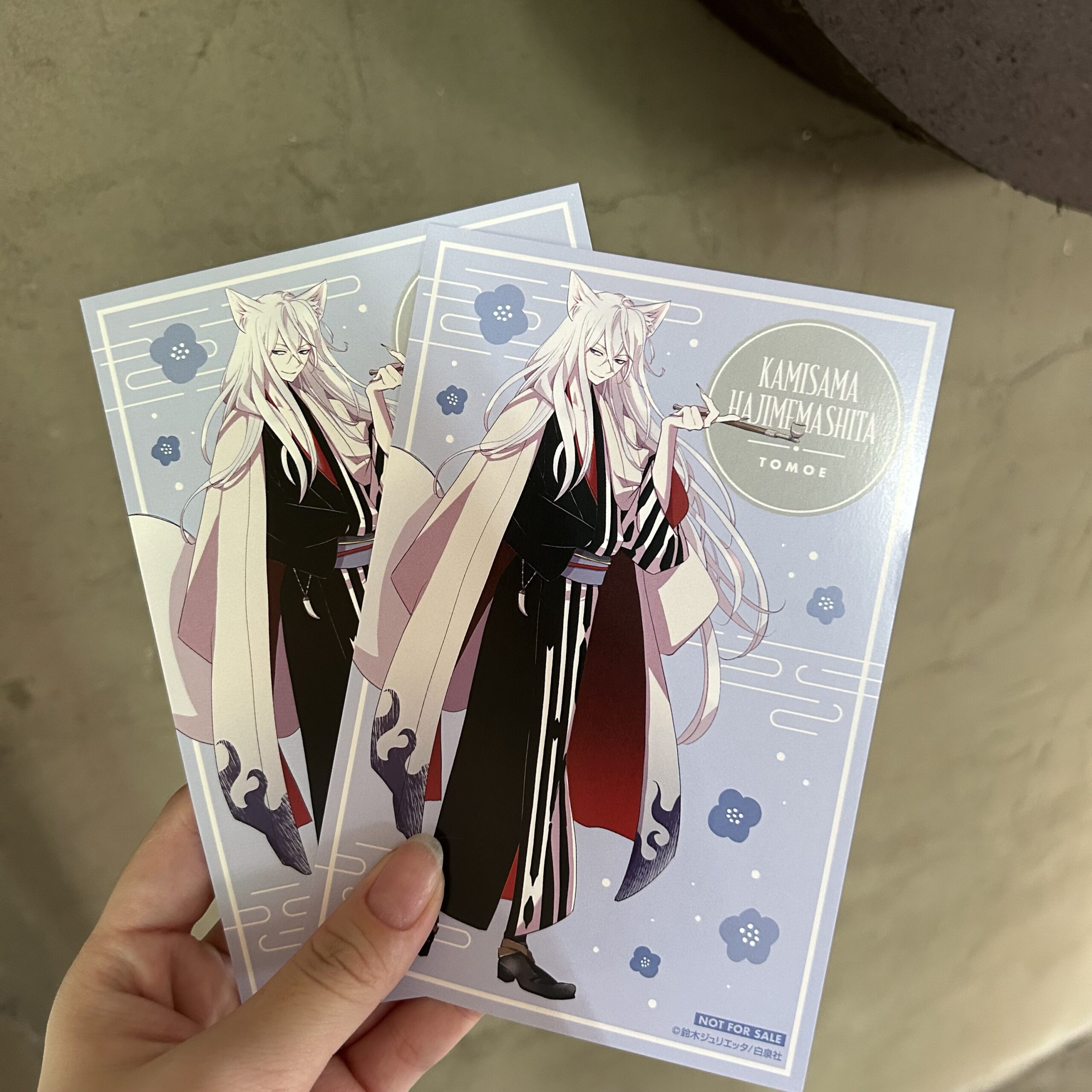 現貨★元氣少女緣結神★快閃店明信片 -4