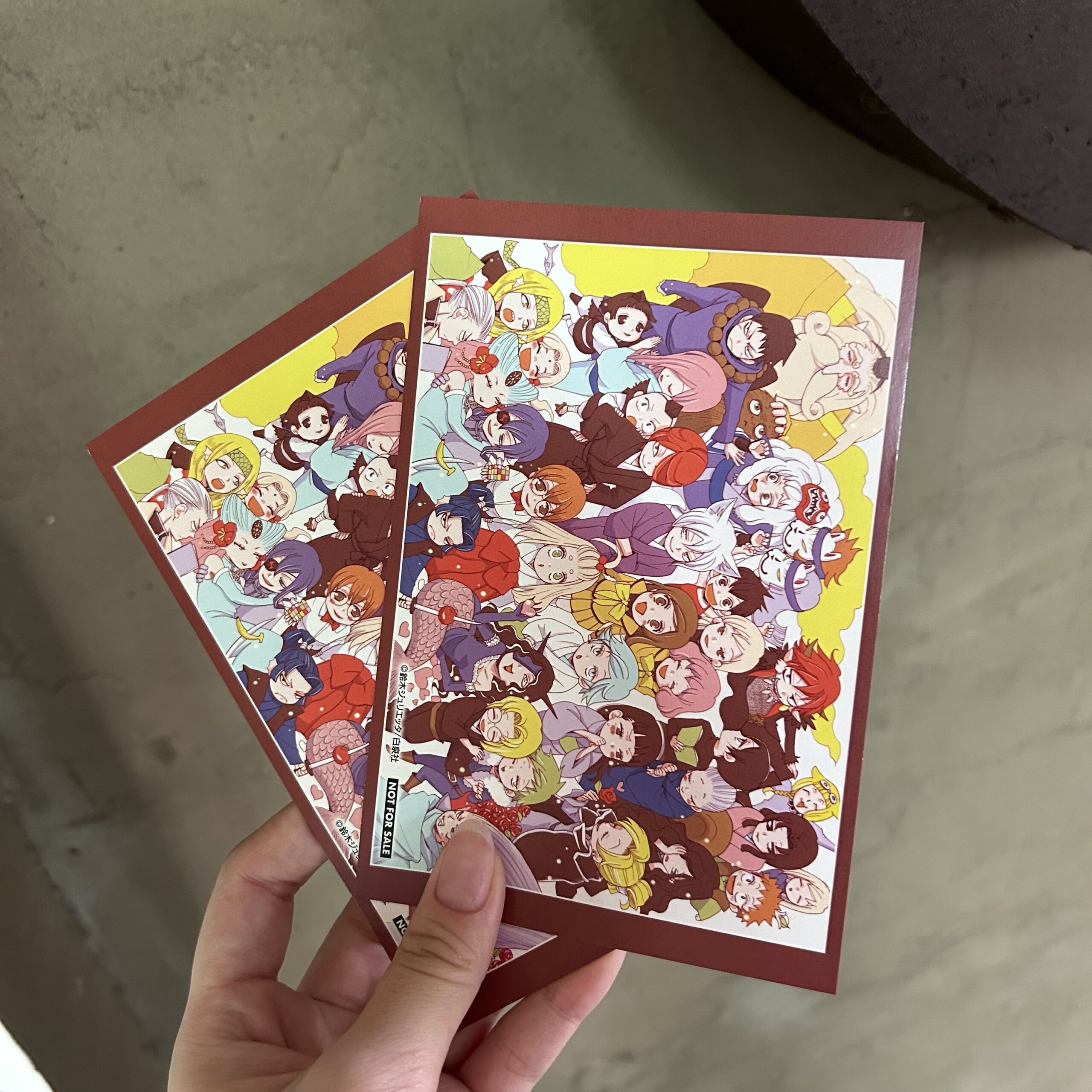 現貨★元氣少女緣結神★快閃店明信片 -5