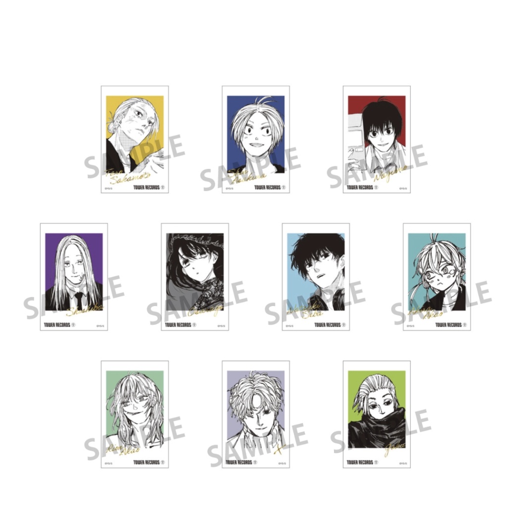結單可認購★SAKAMOTO DAYS★Tower Records塔店 拍立得