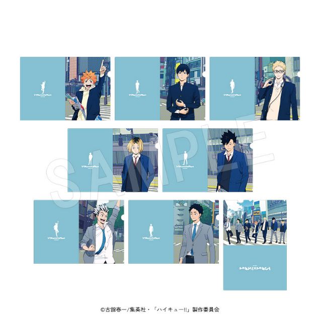 10/1結單★排球少年★中外礦業 SHIBUYA109 聯名資料夾