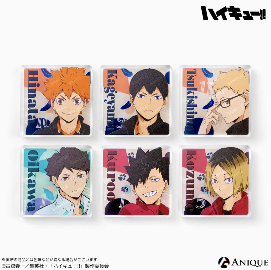 12/20結單★排球少年★ANIQUE 壓克力磚
