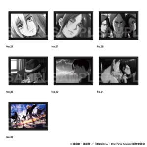 2/25結單★進擊的巨人★FANiTEM畫框第二彈