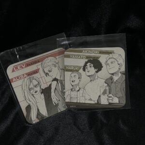現貨★排球少年★原畫杯墊不拆
