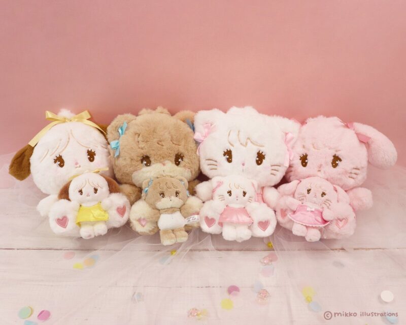 6/5結單★Mikko★mikko illustrations毛絨娃娃