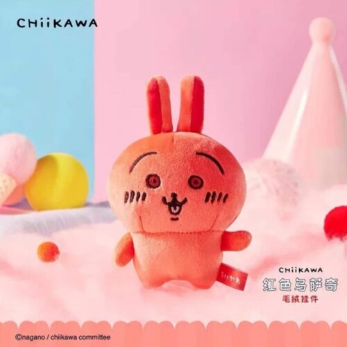 可認購★吉伊卡哇★天貓版紅溫兔兔吊飾娃