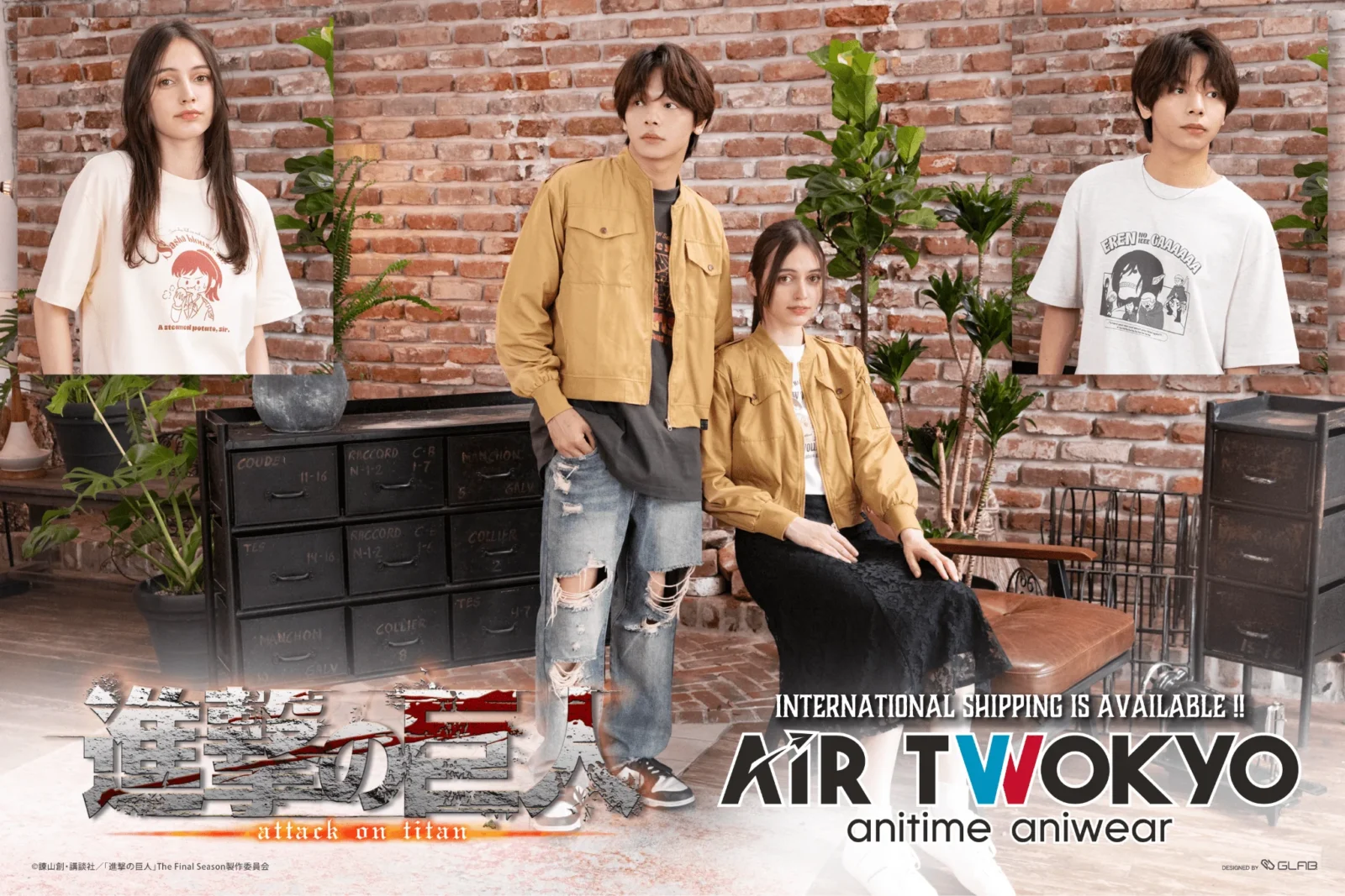 9/20結單★進擊的巨人★AIR TWOKYO新品 賣場3