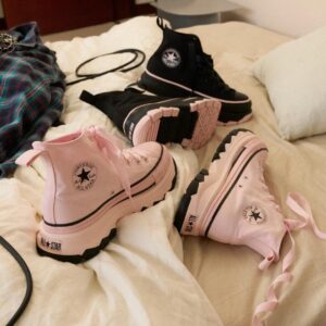 隨時結單★CONVERSE★日本限定黑粉系列