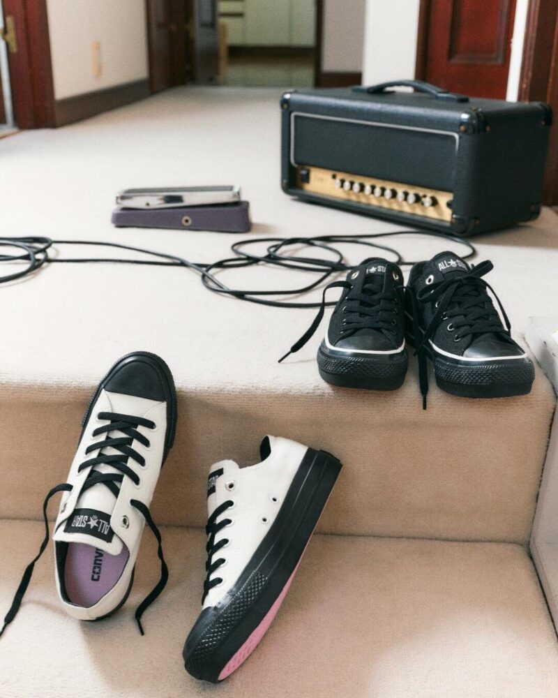 隨時結單★CONVERSE★日本限定黑粉系列