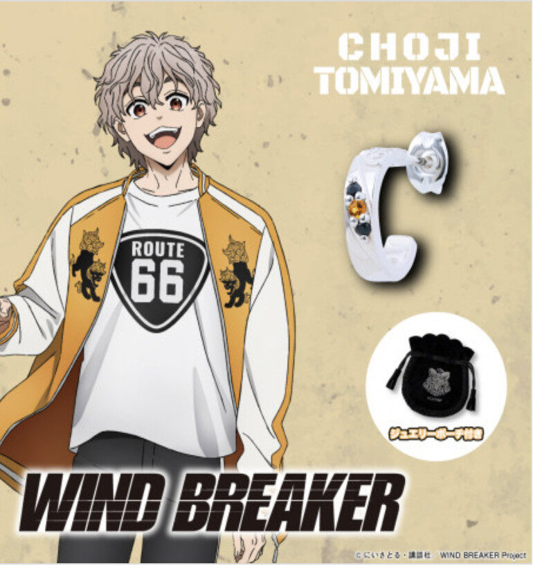 11/25結單★WIND BREAKER★防風少年角色印象寶石耳環