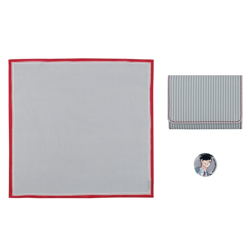 12/10結單★排球少年★JCS限定原畫上衣附徽章/原子筆/方巾附名片夾