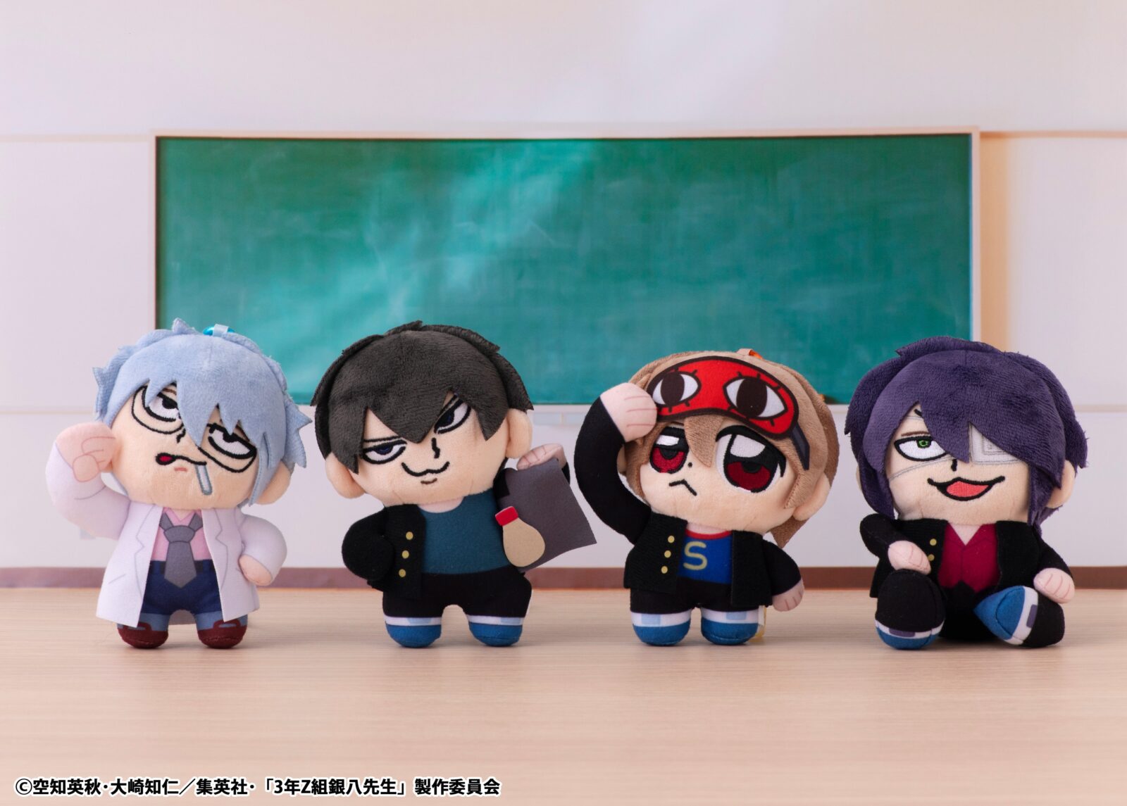 G4kg-lFaoAAWa8Q 好評加開隨時結單★銀魂★3年Z班銀八先生大川合作系列青春吊飾娃