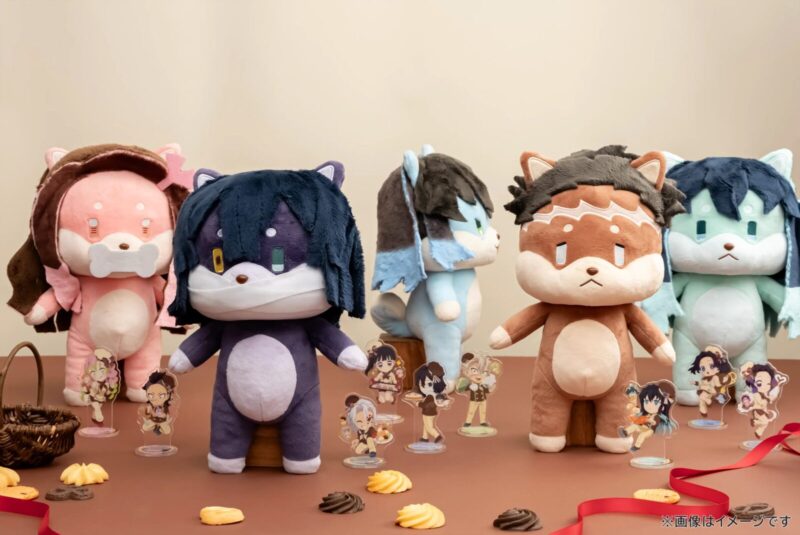 11/20結單★鬼滅之刃★幽浮社限定站姿動物娃