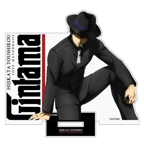 11/30結單★銀魂★黑西裝立牌/徽章再販