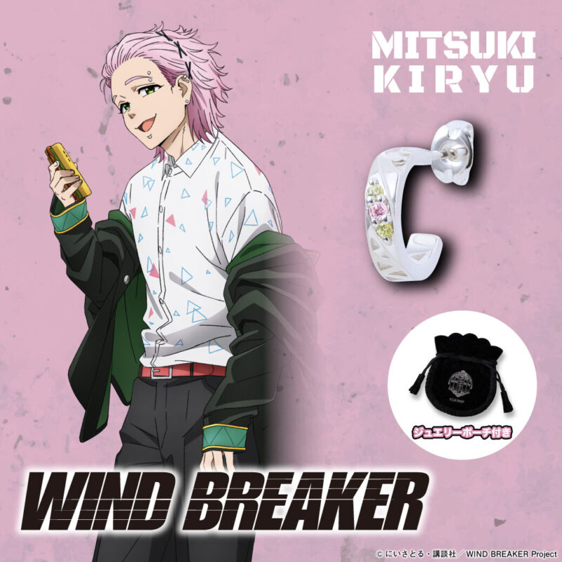 11/25結單★WIND BREAKER★防風少年角色印象寶石耳環