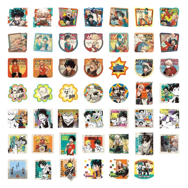 4530430496723 12/13結單★我的英雄學院★-RIVALS-原畫貼紙再販