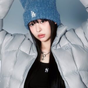 隨時結單★MLB★韓國通路KARINA&TWS同款貓耳針織帽