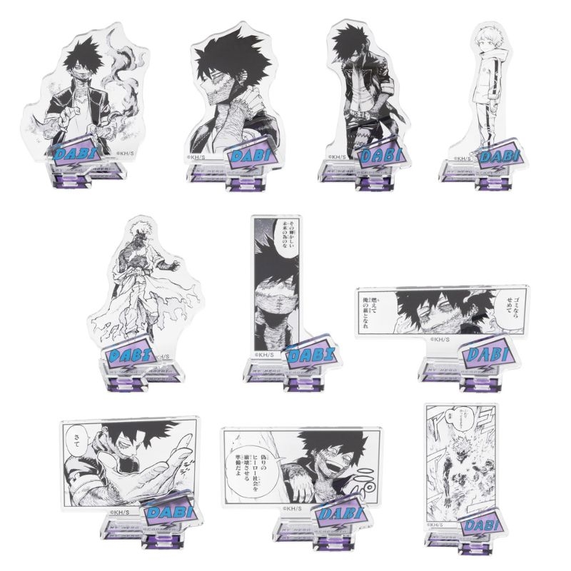 2/15結單★我的英雄學院★根津校長/轟焦凍/荼毘個人池立牌抱盒