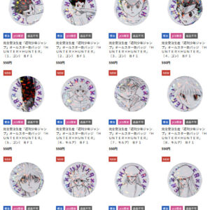 2/20結單★獵人★HUNTERXHUNTER原畫閃徽《蟻王篇》編號1～36