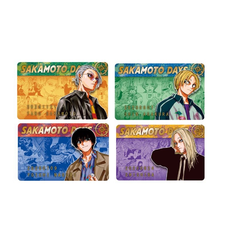 2/3結單★坂本日常★SAKAMOTO DAYS原畫生日卡組