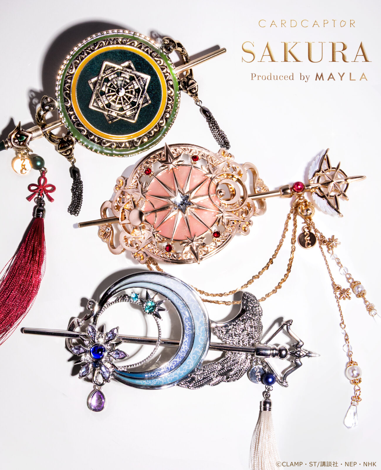 2/28結單★庫洛魔法使★MAYLA角色印象髮簪