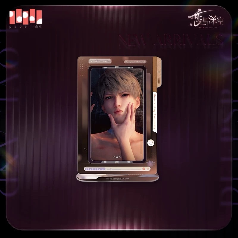 現貨★戀與深空★心語輕訴系列沈星回旋轉立牌