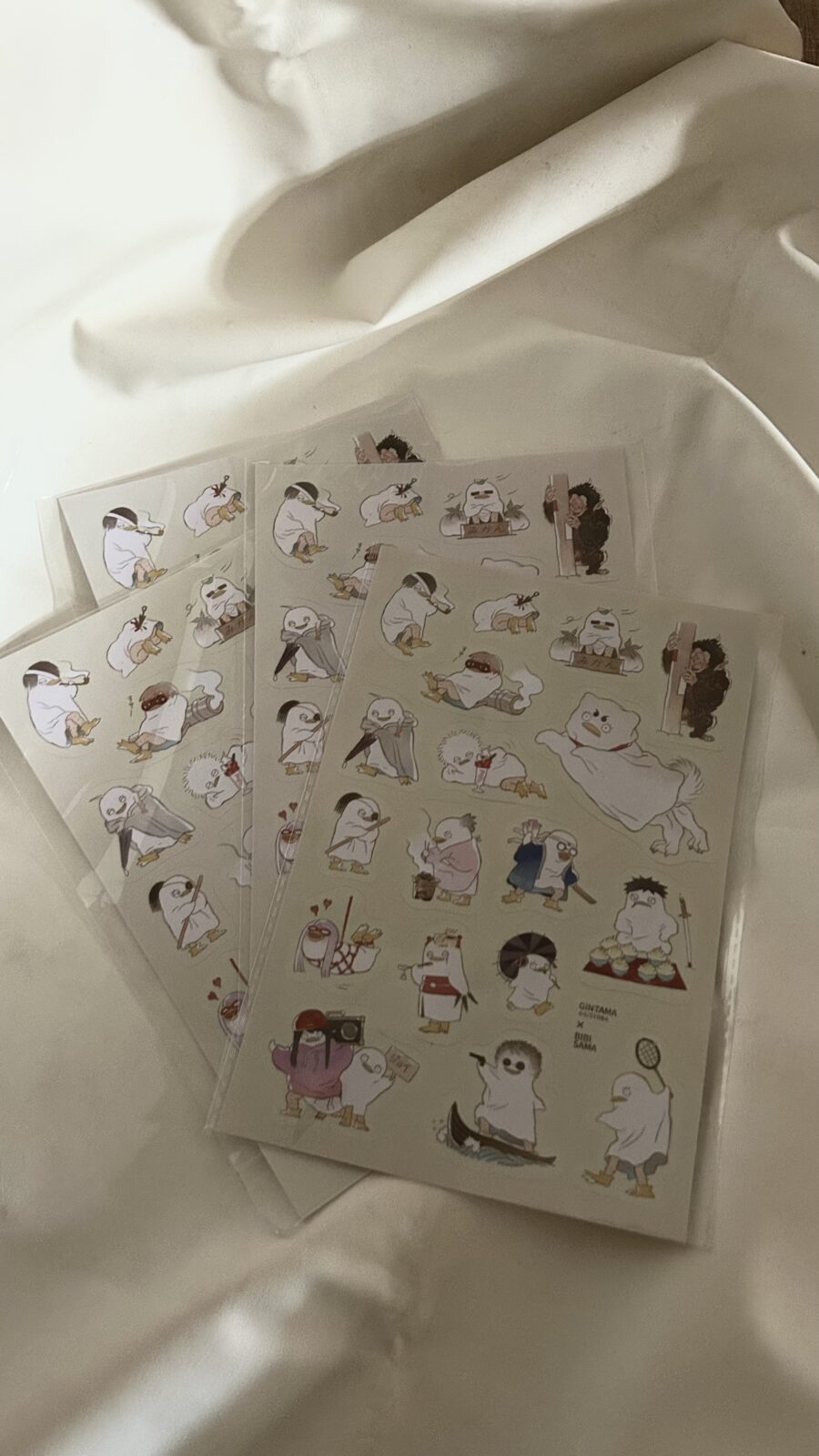 現貨★銀魂★BIBISAMA限定特典貼紙組