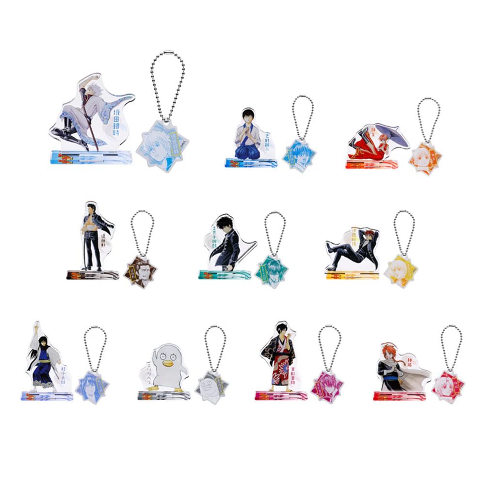 現貨★銀魂★JS限定隨機原畫吊飾立牌