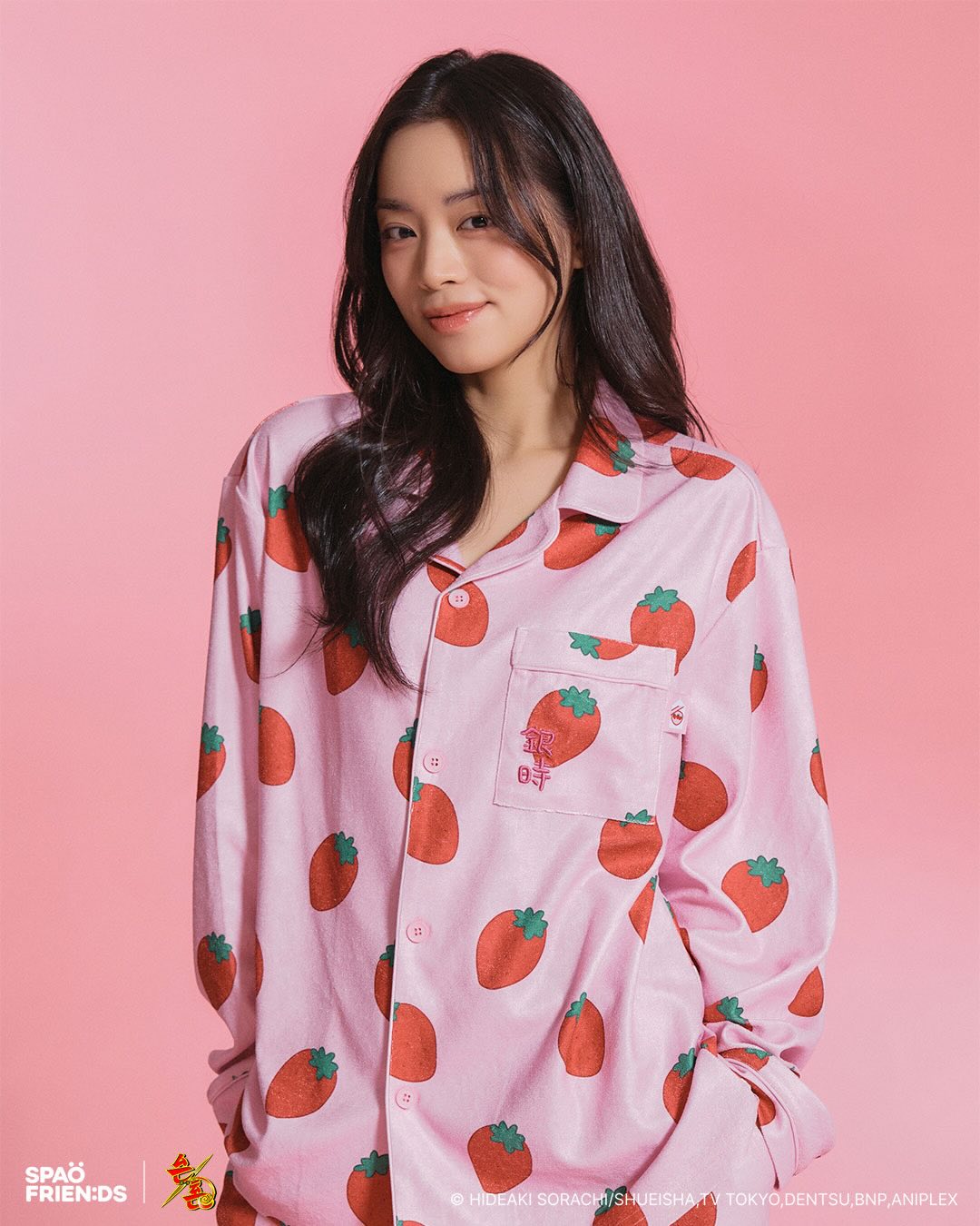 現貨★銀魂★韓國SPAO銀時草莓睡衣