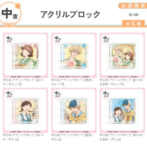 4/5結單★躍動青春★まるくじ線上抽賞出遊ver