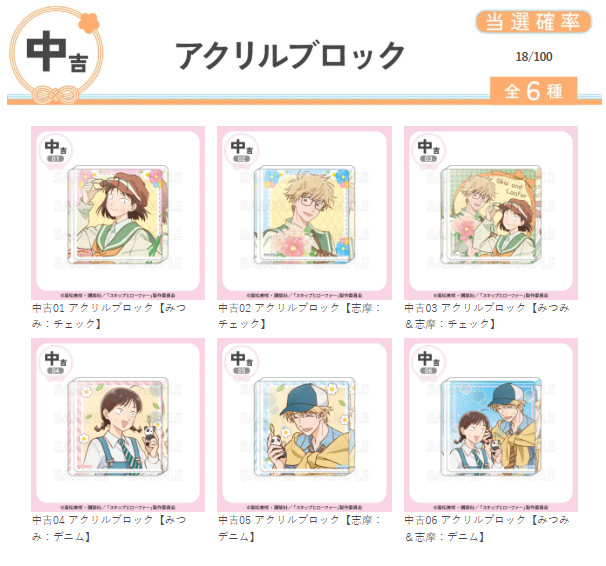 4/5結單★躍動青春★まるくじ線上抽賞出遊ver