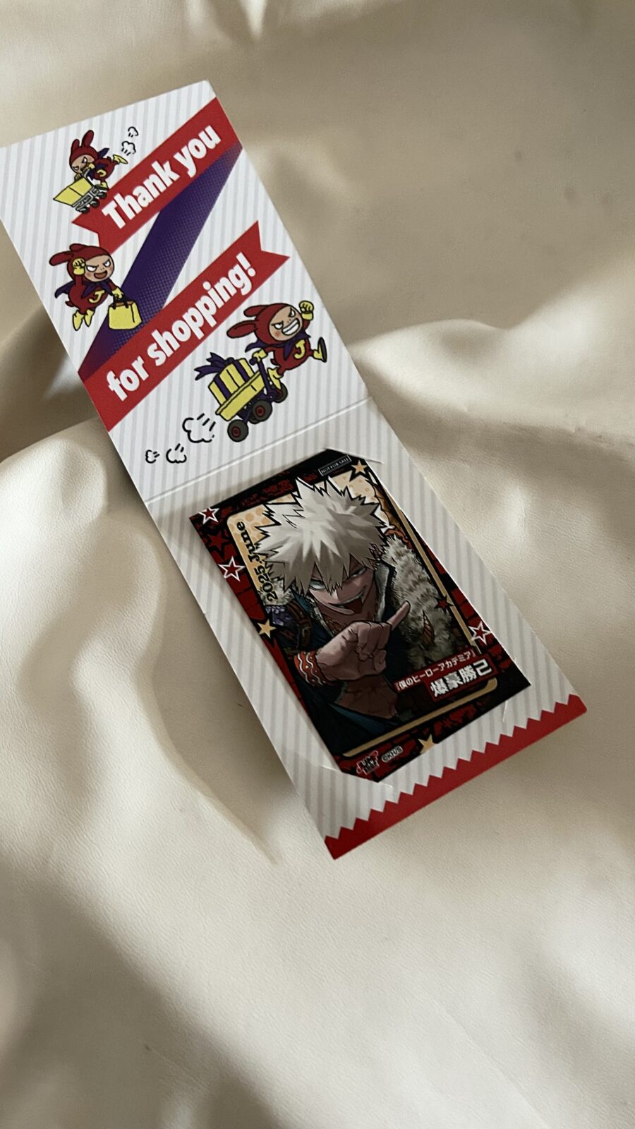 現貨★我的英雄學院★十傑爆豪點數卡