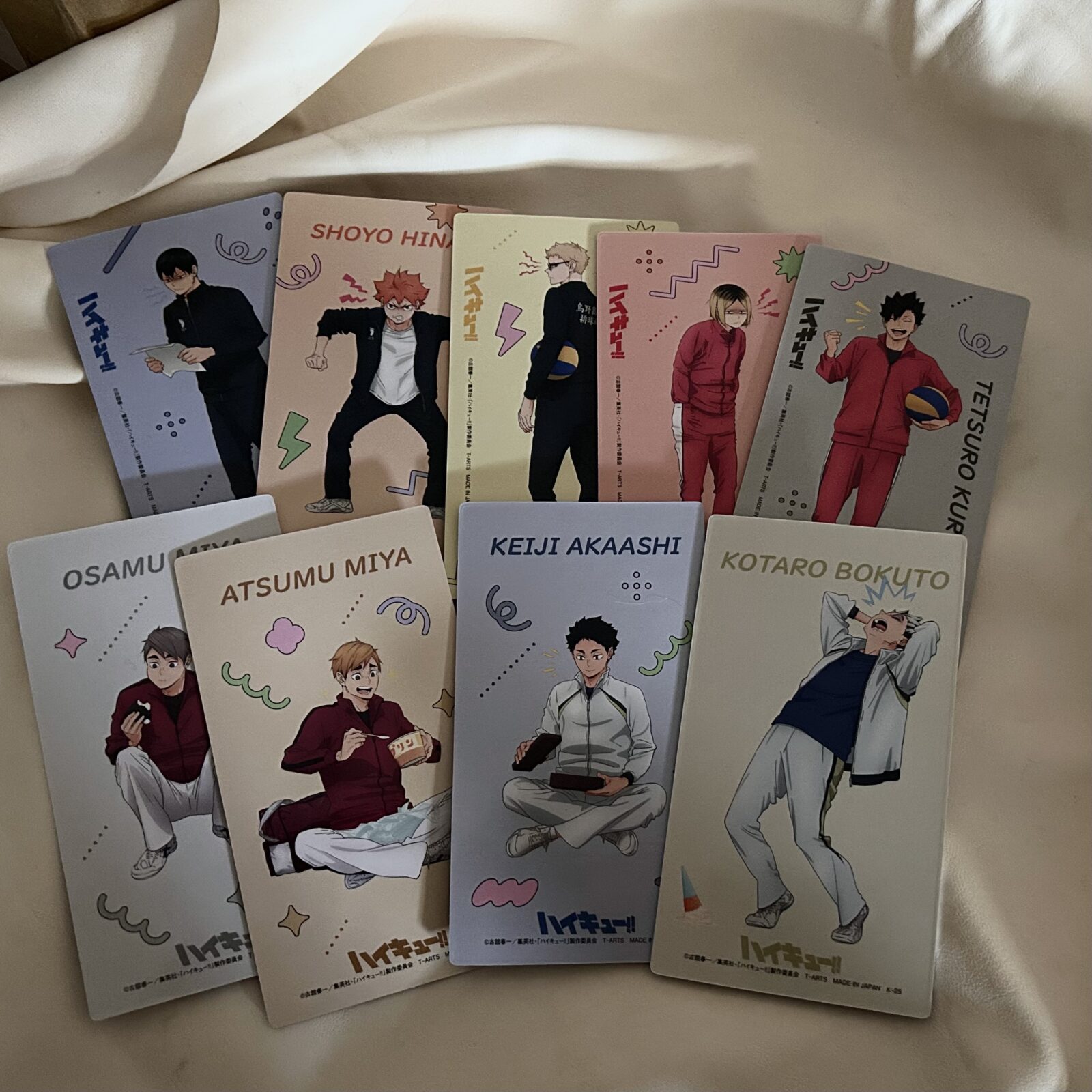 現貨★排球少年★校服雙面特典卡一套