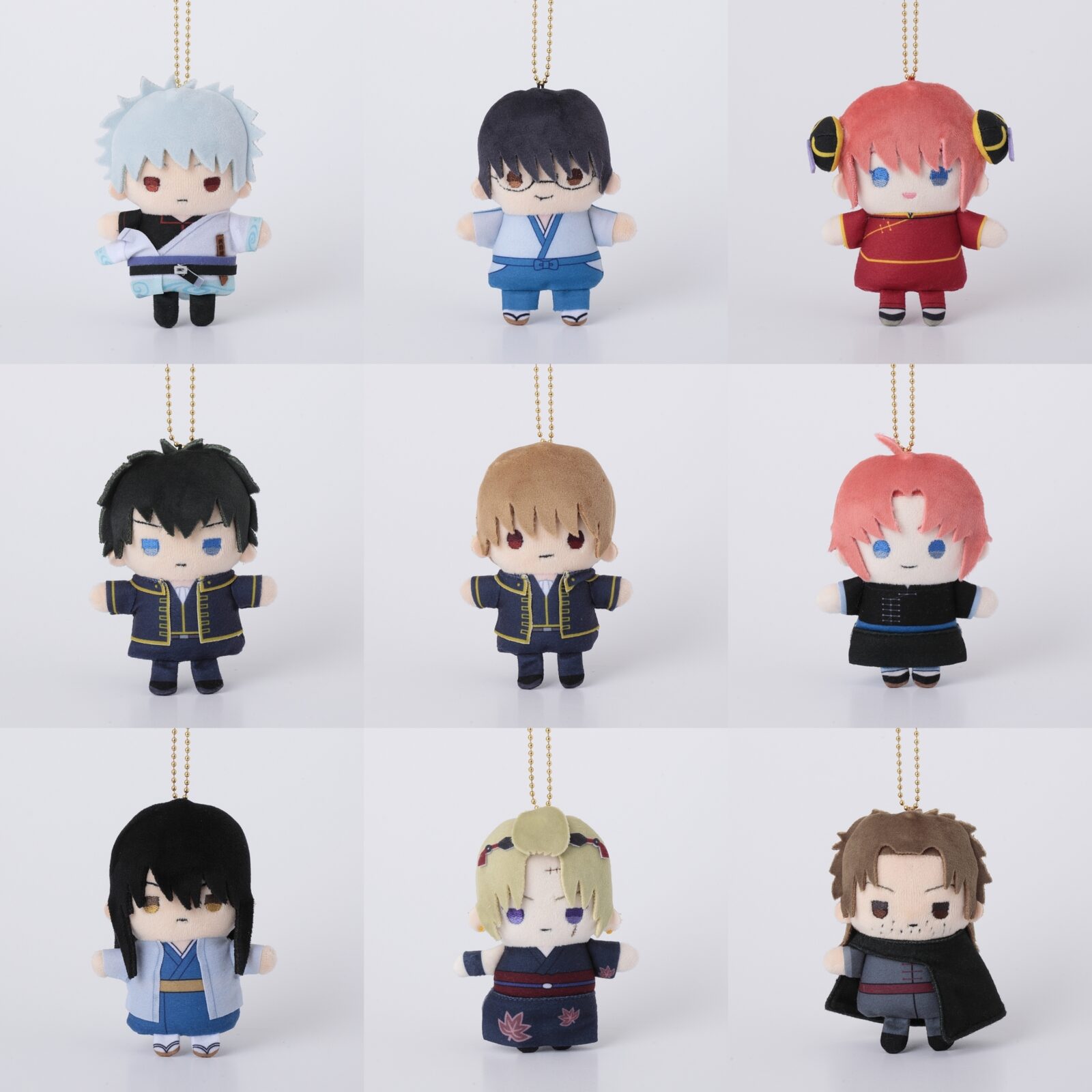 3/25結單★銀魂★吉原大炎上篇軟質手指吊飾娃