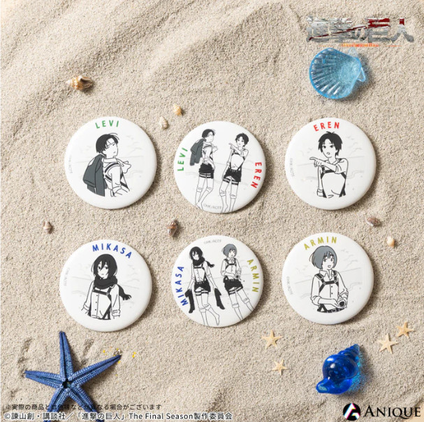 5/1結單★進擊的巨人★ANIQUE看海系列新品