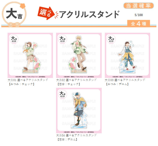 4/5結單★躍動青春★まるくじ線上抽賞出遊ver