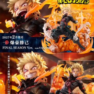 隨時結單★我的英雄學院★壽屋ARTFX J final season 爆豪公仔附替換頭