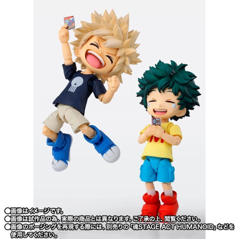 10/15結單★我的英雄學院★S.H.Figuarts 幼年綠谷爆豪可動式公仔